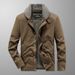 Men's Autumn And Winter Thickened Lamb Wool Cotton Jacket American Retro N1 Navy Deck Suit_viptrois.com