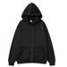 Autumn Winter Fleece Unisex Zipper Sweatshirt Cardigan Solid Color Sportswear Top_viptrois.com