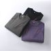 Men's Clothing Casual Letter Printed Men's Oversized Letter Print Sweatshirt Casual Loose Fit Round Neck Pullover - Dark Grey, Black, Purple (M-8XL)_viptrois.com