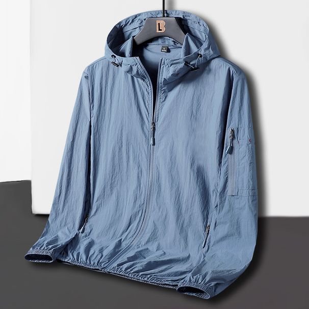 Men's UPF 50+ Sun Protection Hooded Jacket – Quick-Dry Fishing Windbreaker (S-5XL, 5 Colors) – Lightweight Outdoor Sports Coat_viptrois.com