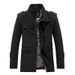 Men’s Oversized Cotton Work Jacket – Lightweight Longline Utility Coat For Casual & Streetwear_viptrois.com