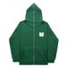 Hoodie Sweatshirt Gothic High Street Full Zipper Oversized Unisex Streetwear Y2 Jacket_viptrois.com