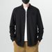 Men's Pure Cotton Casual Jacket – American-Style Spring/Autumn Lightweight Coat, Breathable & Versatile (White/Black/Blue/Green)_viptrois.com