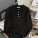 Retro autumn new striped jacquard sweater men's round neck pullover loose warm high street fashion brand knitted sweater_viptrois.com