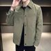 The New Men's Spring And Autumn Slimming Korean-style Stylish Lapel Jacket Is Simple, Versatile And Casual_viptrois.com