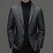 New Winter Suits, Down Jackets, Men's Lapel Thickened Warm Jackets And Fashionable Cotton-padded Clothes_viptrois.com