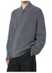 Unisex Oversized Cardigan Sweater – Relaxed V-Neck & Lightweight Layering (M-2XL)_viptrois.com