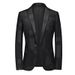 CT Plus Size 2025 New Casual Slim Fit Jacquard Wedding Men's Trendy Suit_viptrois.com