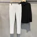 Autumn Men's Cropped Pants Casual Business Versatile Suit Trousers Slim Fit Drapedsmooths Your Silhouette Trendy Feet Pants_viptrois.com