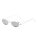 Women's Small Oval Sunglasses Retro Shades For Driving & Hip-Hop Style UV400 Protection Lightweight Trendy Cat Eye Frames Unisex Designer Glasses_viptrois.com