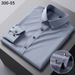 Men's Stretch Dress Shirt With Rhinestone Buttons – Wrinkle-Resistant, Slim Fit, Business Casual & Korean-Inspired Style_viptrois.com