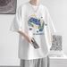 Hot Selling New Cotton For Men, Summer, American Style, Youth, Short Sleeved, Trendy, Loose And Versatile T-shirt_viptrois.com