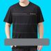 Men's Plus-size Clothing Weighing 200-300 Pounds, Oversized And Plump Belly T-shirt, Short-sleeved, Loose And Trendy Summer Wear For Fat Guys_viptrois.com