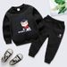 Children's Clothing Boys Spring New Cartoon Sweatshirt Set For Older Children Spring And Autumn Terry Cotton Sweatpants Two-piece Set_viptrois.com