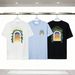 Men's Clothing Fashion Brand Fashion Round Neck Short Sleeved T Shirt Men's 2024 Summer Ins Trendy Handsome Internet Celebrity Tops Bottoming Shirt_viptrois.com