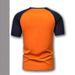 Men's Colorblocked Shoulder Short Sleeve Henry Shirt, Single Breasted Breathable Sports Casual Tops_viptrois.com