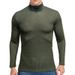 Unbeatable Quality Autumn And Winter High Neck Base Shirt Long Sleeved T-shirt Top Men's Sweater_viptrois.com