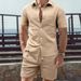 Men's Clothing Leisure Summer Avant Garde Fashion Loose Suit_viptrois.com