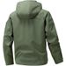 Men's Lightweight Hooded Work Jacket - Casual Windbreaker For Teens & Youth, Waterproof Outdoor Coat In Black, Khaki, Army Green, Mustard Yellow_viptrois.com