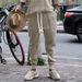 Men's Casual Trousers Loose Fit Jacquard Knit Tapered Leg Sports Pants For Men Spring Autumn_viptrois.com