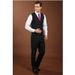 Men's Clothing Slim Suit Vest Suit Vest Casual Professional Vest Groomsmen Vest_viptrois.com