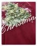 Men's Clothing 350GSM Fleece-Lined Christmas Hoodie – Festive Tree Print Unisex Streetwear (42% Cotton, Warm & Cozy, Oversized Fit, 2 Colors)_viptrois.com