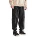Men's Clothing Men's Wear Tide brand paint overalls men 2024 autumn new men's wear pants stone mill casual trousers men_viptrois.com
