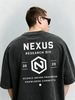 Men's Clothing Heavy Washed Cotton Short Sleeved T Shirt Casual Trend Unisex Summer Ins Black Round Neck Top Trendy Versatile Half Sleeve_viptrois.com