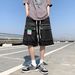 Men's Cargo Shorts Summer Casual Loose Fit Straight Leg Breathable Multi-Pocket Work Shorts Outdoor Sports_viptrois.com