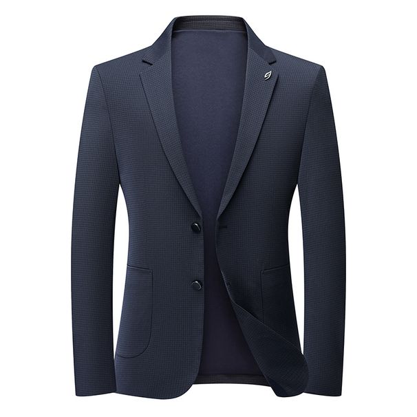 Men's Single, Western Spring Autumn Suit, Middle-Aged And Young, Fashionable, Slim Fit, Casual Wear, Jacket, No Perm_viptrois.com