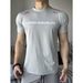 Ice Feeling T Shirt With High Elasticity , Lightweight, Quick Drying And Breathable Summer Leisure Sports Outdoor Fitness Training Clothes_viptrois.com