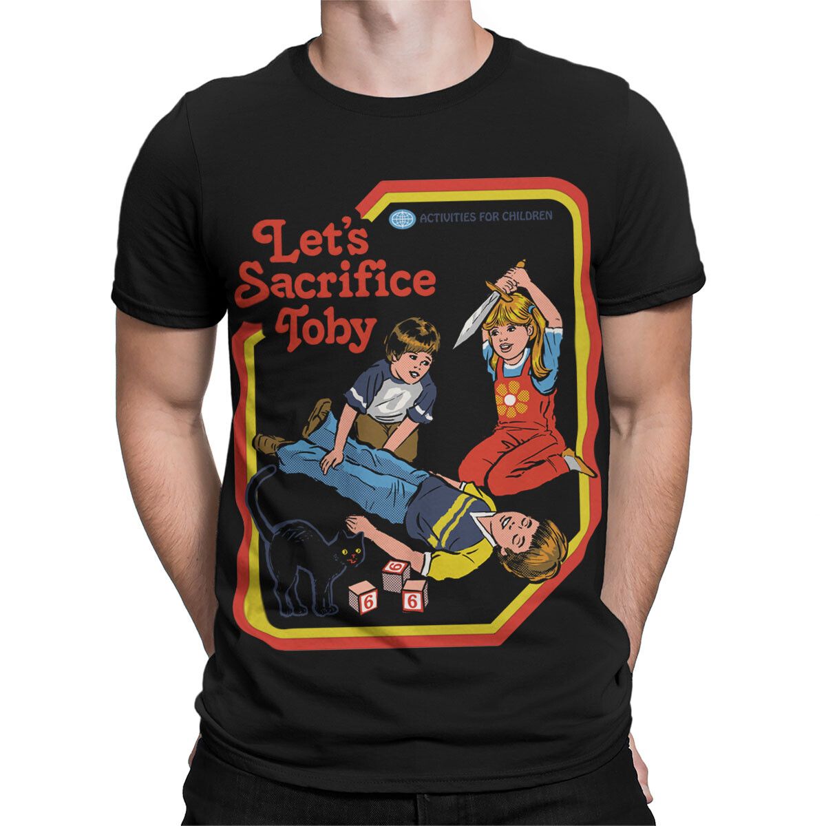 Lets Sacrifice Toby 90s Dark Humor T-Shirt Mens Womens Tees Top With A Twist #SR#T433_viptrois.com