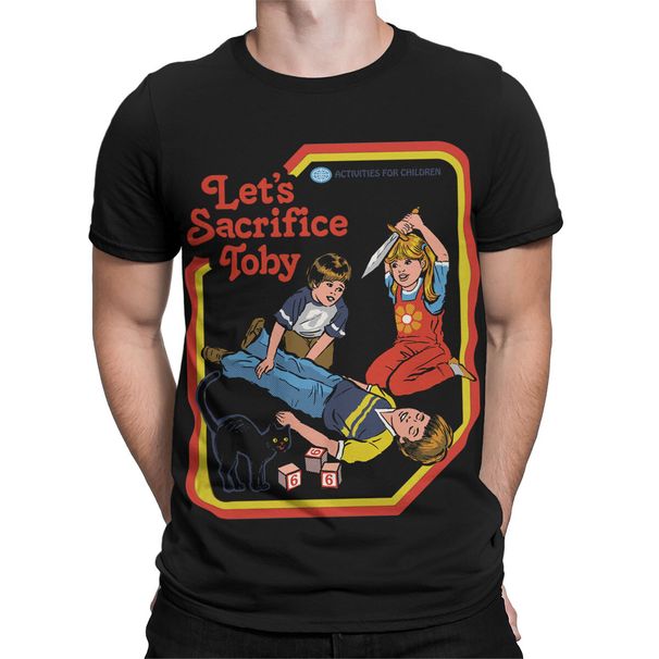 Lets Sacrifice Toby 90s Dark Humor T-Shirt Mens Womens Tees Top With A Twist #SR#T433_viptrois.com
