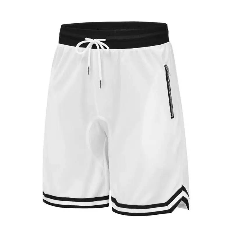 2025 Summer Thin Mesh Sports Basketball Shorts For Men's Muscle Fitness, Running, Basketball Training, Breathable Fitness Pants_viptrois.com