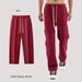 Unisex Heavyweight Fleece Jogger Pants – 350GSM Cotton, Mid-Rise, Drawstring Waist & Retro Streetwear Style (Black/Gray/Green/Blue, S-XXL)_viptrois.com