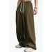 Men's Sweatpants Drawstring Waist Straight Leg Wide Leg Loose Long Pants With Pockets Style_viptrois.com