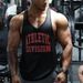 Men's Clothing Summer Vest Men's Printed Loose Sports Large Size Round Neck Top Trend_viptrois.com