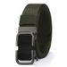 Men's BeltsToothless Nylon Canvas Belt Men's Automatic Buckle Casual Belt All Match Trendy Pants Belt Outdoor Fashion Belt_viptrois.com