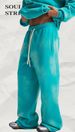Men's Spray-Dyed Flared Sweatpants – 360GSM Heavyweight Washed Fabric, VIBE Streetwear Style, Loose Fit (S-2XL_viptrois.com