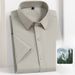 Men's Clothing Men's Summer Modal Blend Shirt – Breathable Stretch Short Sleeve (8 Colors, 11 Sizes, Wrinkle-Resistant & Moisture-Wicking)_viptrois.com