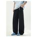 Men's Clothing Cleanfit Men's Straight Leg Jeans Color Block Embroidered Back Pockets Retro Loose Fit Casual Long Pants Spring Style_viptrois.com
