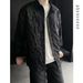 2026 Summer Men's New Trend Fashion Retro Dovetail Three-dimensional Jacquard Versatile Lapel Casual Long-sleeved Shirt Jacket_viptrois.com