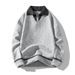 Inspired Oversized Knit Cardigan For Men – Casual Long Sleeve Open Front Sweater With Shawl Collar– Relaxed Fit Twist Stitch Design_viptrois.com