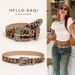 Women's Belts Retro Leopard Print Belt – Western Metal Buckle Wide Strap (Y2K & Statement)_viptrois.com