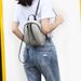 Women’s Bags Single And Double Shoulder Crossbody Handbag Functional Women's Bag Summer New Contrast Color Straps Casual College Style Backpack_viptrois.com