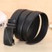 Men's Leather Belt, Top Layer Cowhide Automatic Buckle Genuine Leather Belt, Korean Style Business Genuine Leather Belt For Men_viptrois.com