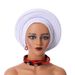 hot sale heavy industry bright silk layered strap hat Nigeria wedding party Baotou hat African hat_viptrois.com