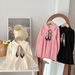 Girls' New Sweater Dress Scarf Knitted Long Skirt Western Style Korean Version Baby Girl Princess Dress Fashionable Western Style Skirt_viptrois.com