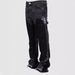 Men's Clothing Men's Denim Overalls Fashion Overalls Hot Style Elastic Patch Denim Layered Flared Pants_viptrois.com