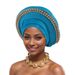 hot selling S Diamond Heavy Industry Bright Silk Layered Bandage Hat Nigerian Wedding Party Baotou Hat African Hat_viptrois.com